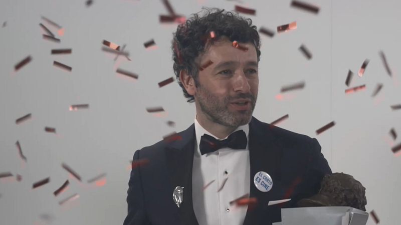 Rodrigo Sorogoyen, desde el backstage: "Estoy muy feliz"