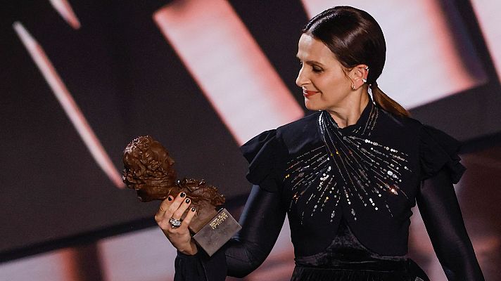 Premios Goya - Juliette Binoche recibe el Goya Internacional 2023
