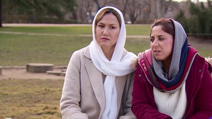 Telediario Fin de Semana - Jueces y fiscales afganas refugiadas en España