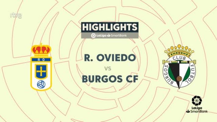 Resúmenes de LaLiga - Real Oviedo - Burgos: resumen partido.27ª jornada.Segunda