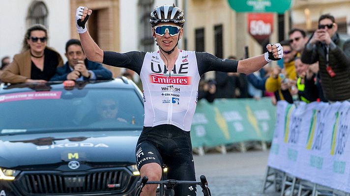  - Pogacar, a RTVE: "No puedo estar más feliz por comenzar la temporada de esta forma"