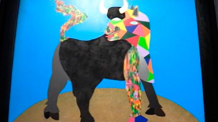 Archivo TVE - Exposición de Pedro Paricio en la Halcyon Gallery de Londres