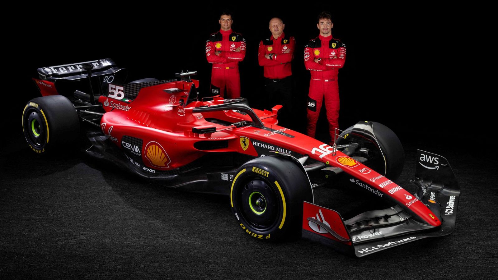 Fórmula 1: Ferrari presenta el SF23 de Sainz y Leclerc | Ver