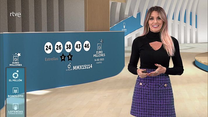 Loterías - Sorteo de la Bonoloto y Euromillones del  14/02/2023