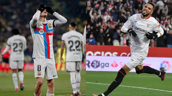 Telediario 1 - El Barça busca llevar la dinámica ganadora también a Europa donde quiere resarcirse el Sevilla