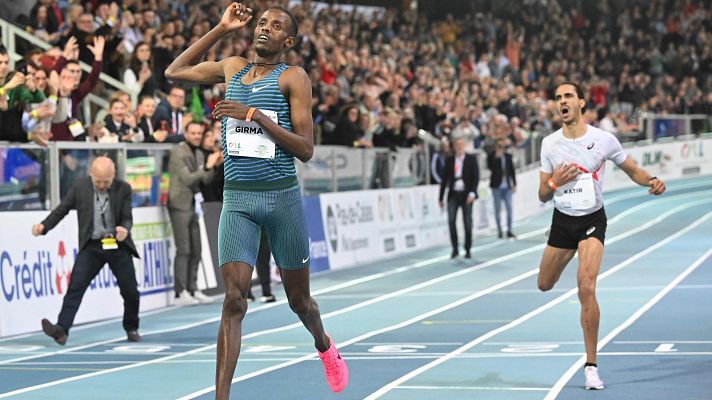 Atletismo - Girma y Katir, récord del mundo y Europa de 3.000 'indoor'