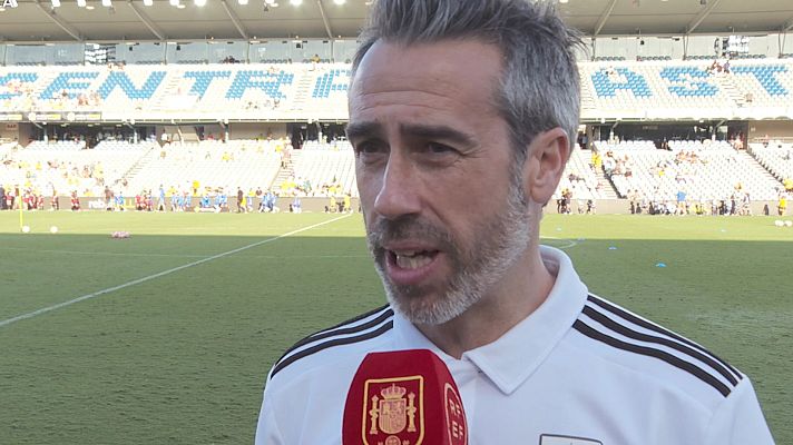 Fútbol - Jorge Vilda: "Por ocasiones podía haber sido un resultado más abultado"