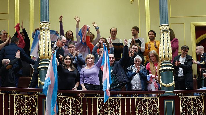 Informativo 24h - La 'ley trans' sale adelante en el Congreso de los Diputados