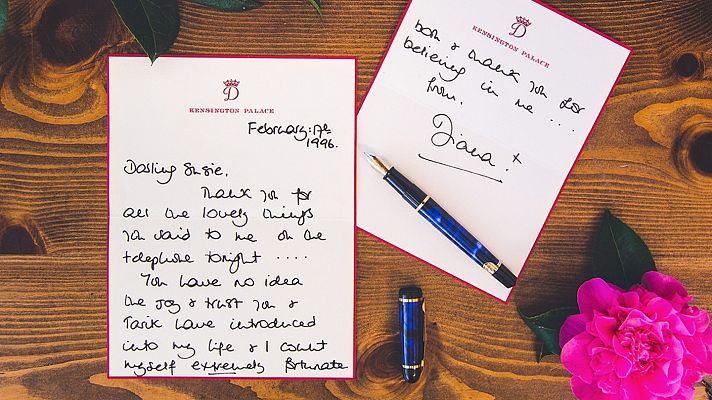 Telediario 1 - Se subastan 32 cartas de Diana de Gales en las que narra cómo fue su divorcio del príncipe Carlos