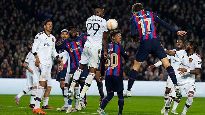 Telediario 2 - Marcos Alonso marca una semana después de perder a su padre