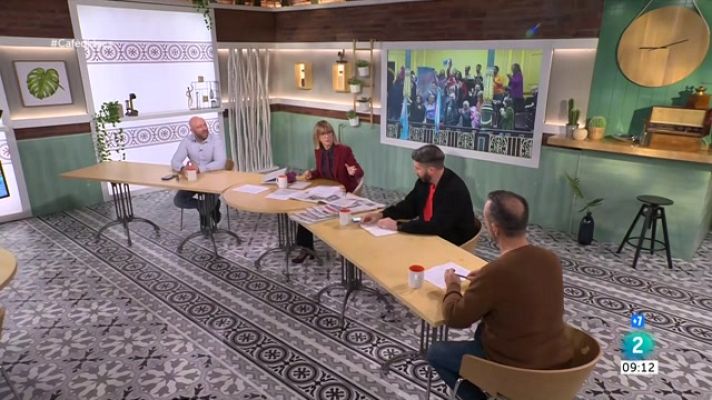 Cafè d'idees - José Zaragoza, Miguel Hurtado i Pepa Charro