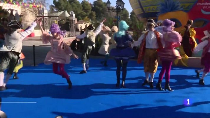 L'Informatiu - PortAventura obre portes abans d'hora i celebra el Carnaval per primer cop