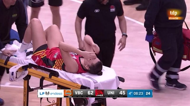 Irati Etxarri, la mejor española de la última liga de baloncesto, se rompe el cruzado