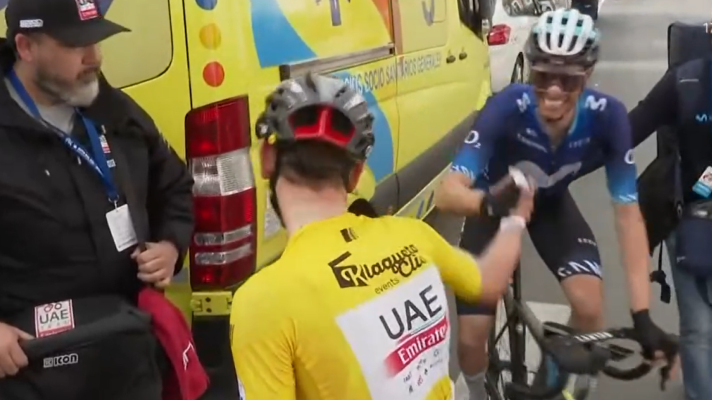 Ciclismo - Gran final en otro duelo entre Pogacar y Mas en Andalucía