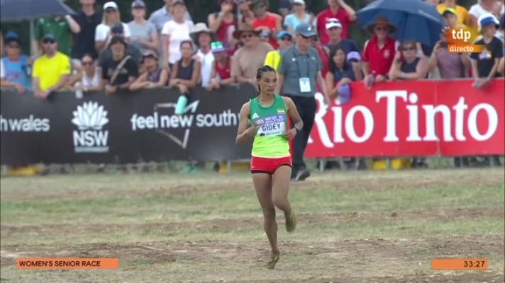  - Drama en el Campeonato del Mundo de Cross: Gidey se desploma llegando a meta