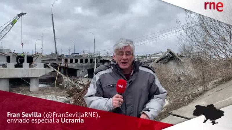 Casi un año después de la invasión rusa, en Irpín