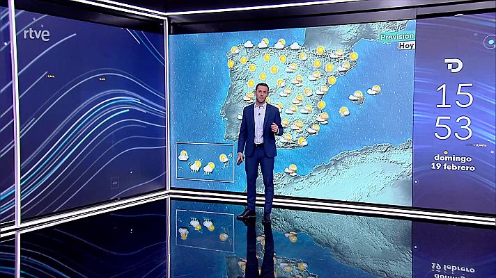 El tiempo - Polvo en suspensión en el tercio suroeste peninsular y con menos intensidad en gran parte de la Península y el este del archipiélago canario