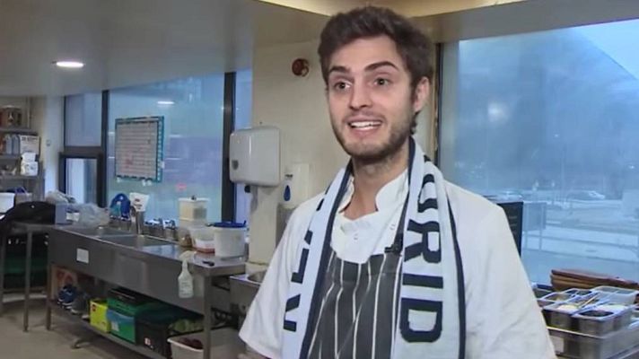 Telediario 1 - El Madrid no camina solo en Liverpool