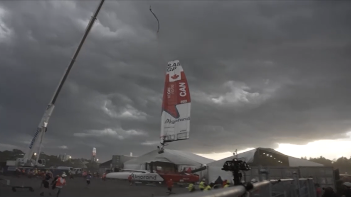  - El viento obliga a suspender el segundo día de la SailGP en Australia