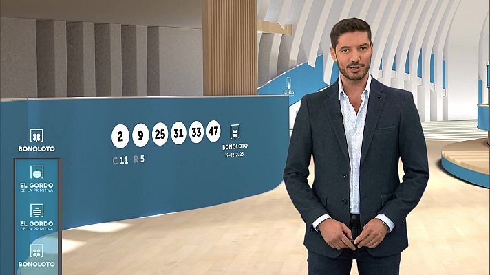 Loterías - Sorteo de la Bonoloto y El Gordo de la Primitiva del 19/02/2023