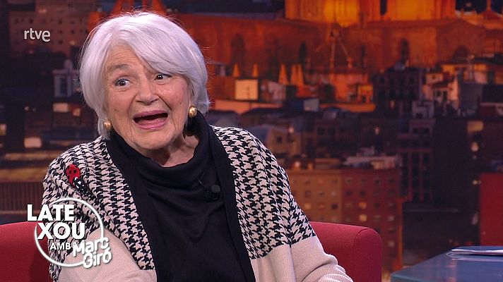 LateXou - Pilarín Bayés visita el 'Late Xou' carregada de projectes