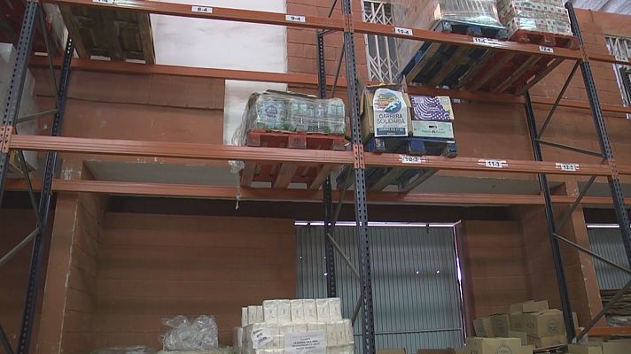 L'informatiu - Comunitat Valenciana - Sin aceite ni leche en el Banco de Alimentos de Alicante