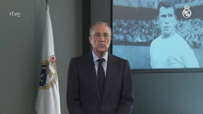 Fútbol - Florentino Pérez, sobre Amancio Amaro: "Ha sido una figura querida por todos los que aman el fútbol"