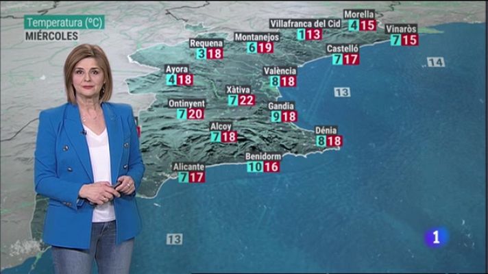L'informatiu - Comunitat Valenciana - El Tiempo en la Comunitat Valenciana - 21/02/23