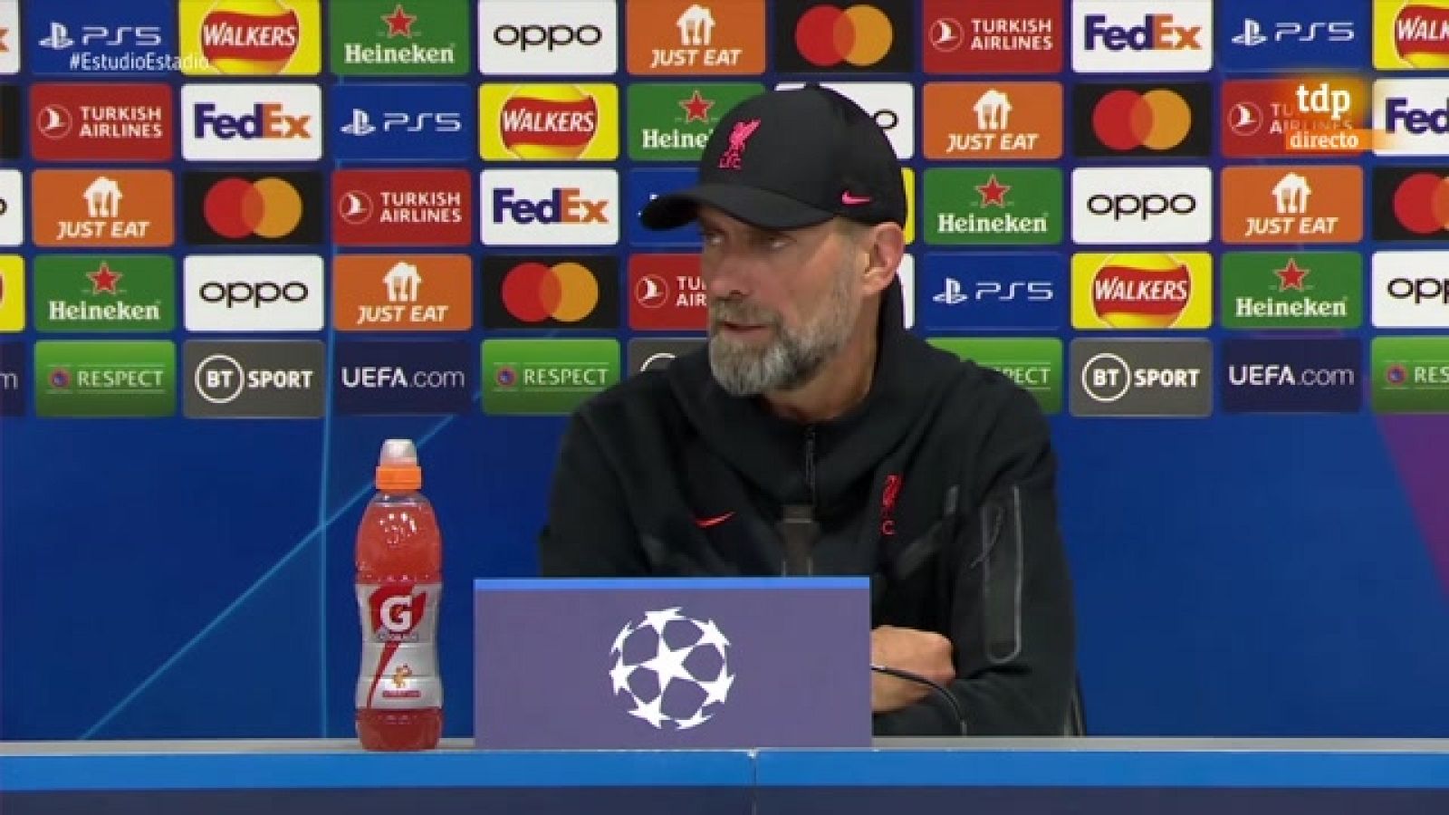 Klopp: "Hoy creo que la eliminatoria está acabada" - Estudio Estadio | Ver