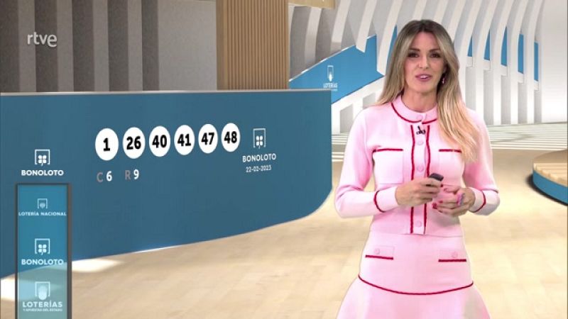 Sorteo de la Bonoloto del 22/02/2023