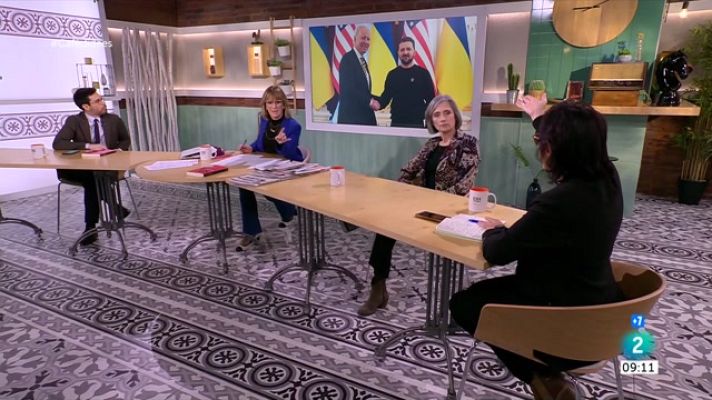 Cafè d'idees - Testimonis de la guerra, salut mental en joves i Carles Sans