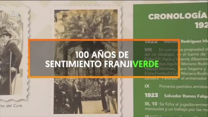 L'informatiu - Comunitat Valenciana - Exposición por el centenario del Elche CF