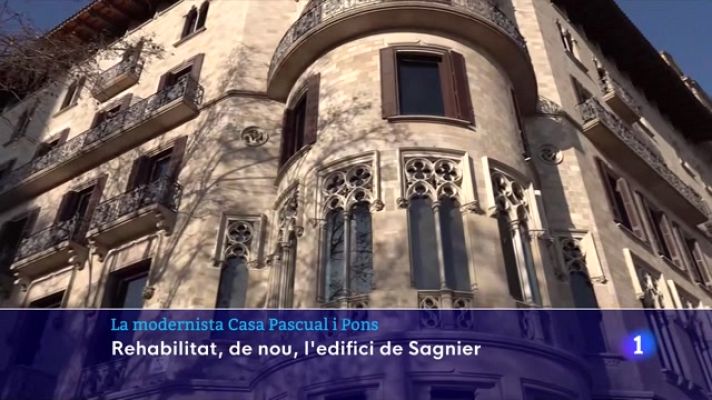 L'Informatiu - Coneixem l'interior del palau modernista Pascual i Pons