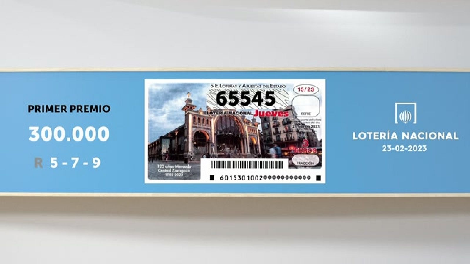 Sorteo de la Lotería Nacional del 23/02/2023 - Ver ahora