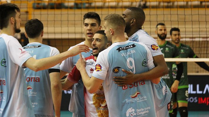 Voleibol - Río Duero Soria aprovecha su condición de anfitrión para estar en semifinales; Melilla, actual campeón, sigue adelante