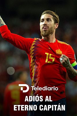 Telediario 2 - Ramos dice adiós a la selección criticando la decisión de De la Fuente