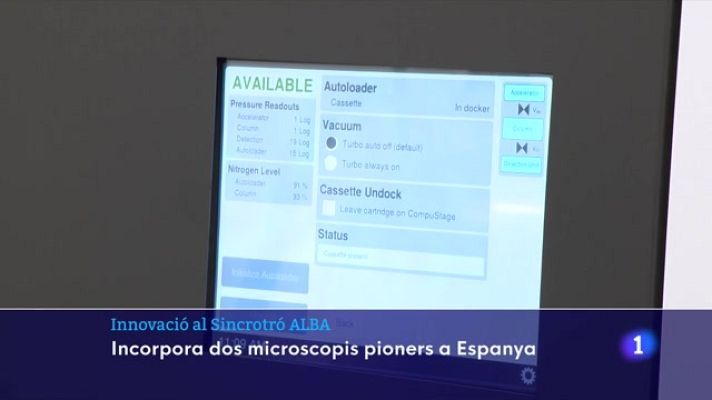 L'Informatiu - Innovació al Sincrotró ALBA: incorpora dos microscopis pioners a Espanya
