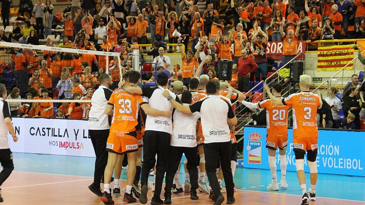 Voleibol - Teruel a semifinales tras el desempate más largo en la historia de la Copa del Rey