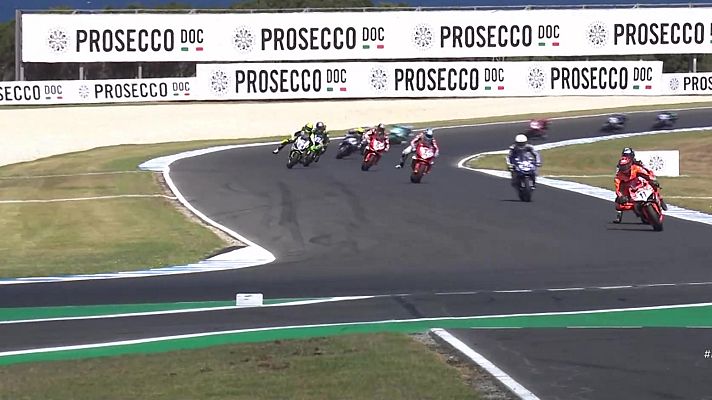 Mundial de Superbike - Campeonato del Mundo Superbike. World Supersport 2ª carrera