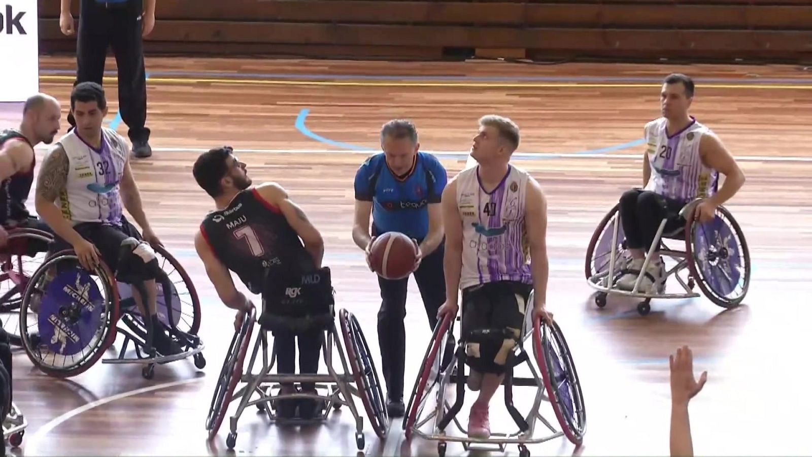 Baloncesto en silla de ruedas - Liga nacional: Bidaideak Bilbao BSR - Fundación Aliados - ver ahora