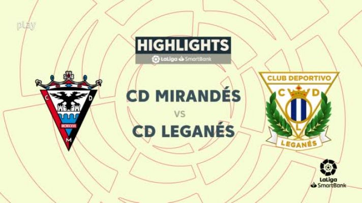 Resúmenes de LaLiga - Mirandés - Leganés: resumen del partido, 29ª jornada