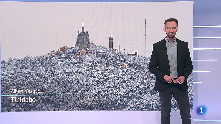 El temps - Dilluns de nevades a cotes baixes, fred, vent i mala mar