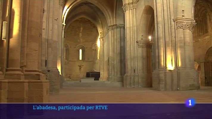 L'Informatiu - Com és el rodatge de la pel·lícula 'L'abadessa'?