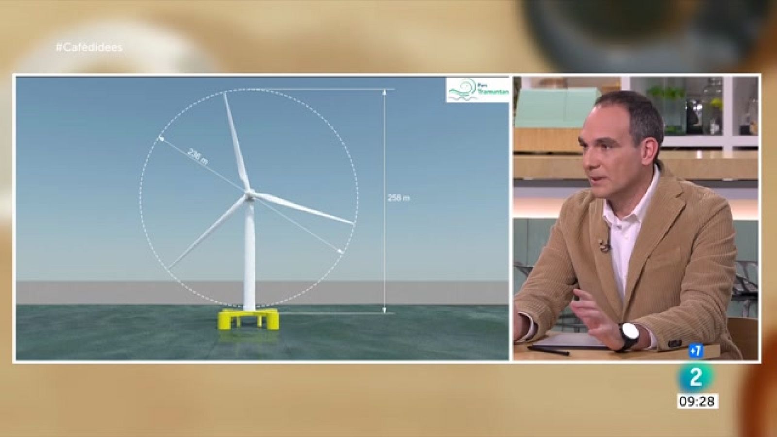 Víctor Cusí: "Parcs eòlics marins són fonamentals per la transició"