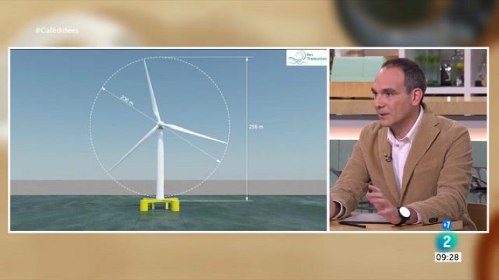 Cafè d'idees - Víctor Cusí: "Els parcs eòlics marins són fonamentals"