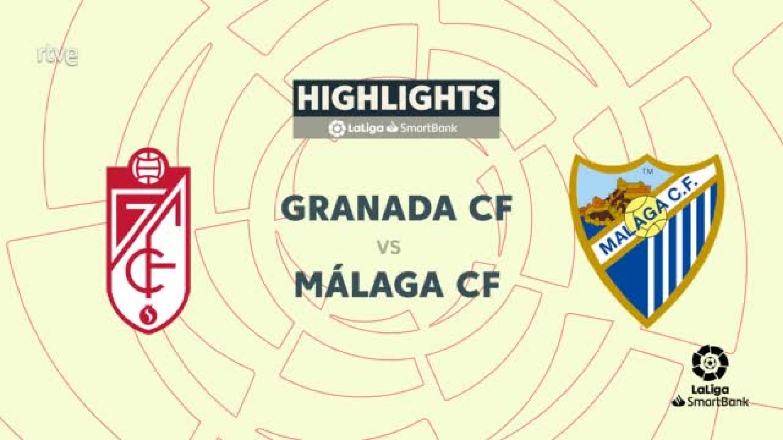 Granada - Málaga: resumen del partido de Segunda - ver ahora en RTVE Play