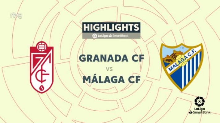 Resúmenes de LaLiga - Granada - Málaga: resumen del partido de Segunda