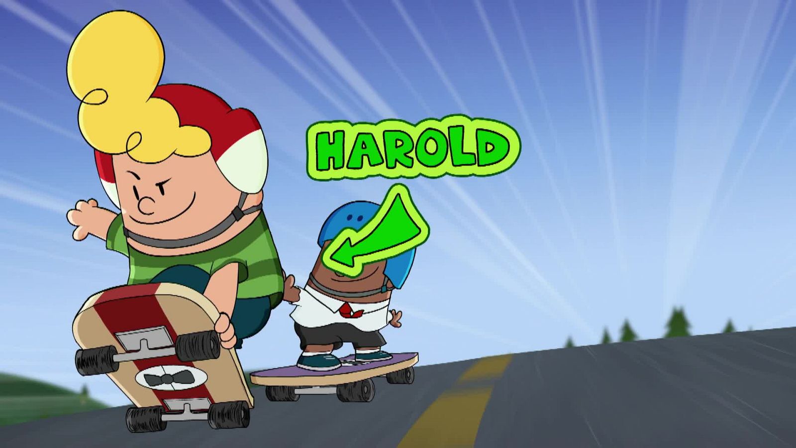 Las mezquinas maniobras del taimado demosaurio - Las flipantes historias del Capitán Calzoncillos | Ver