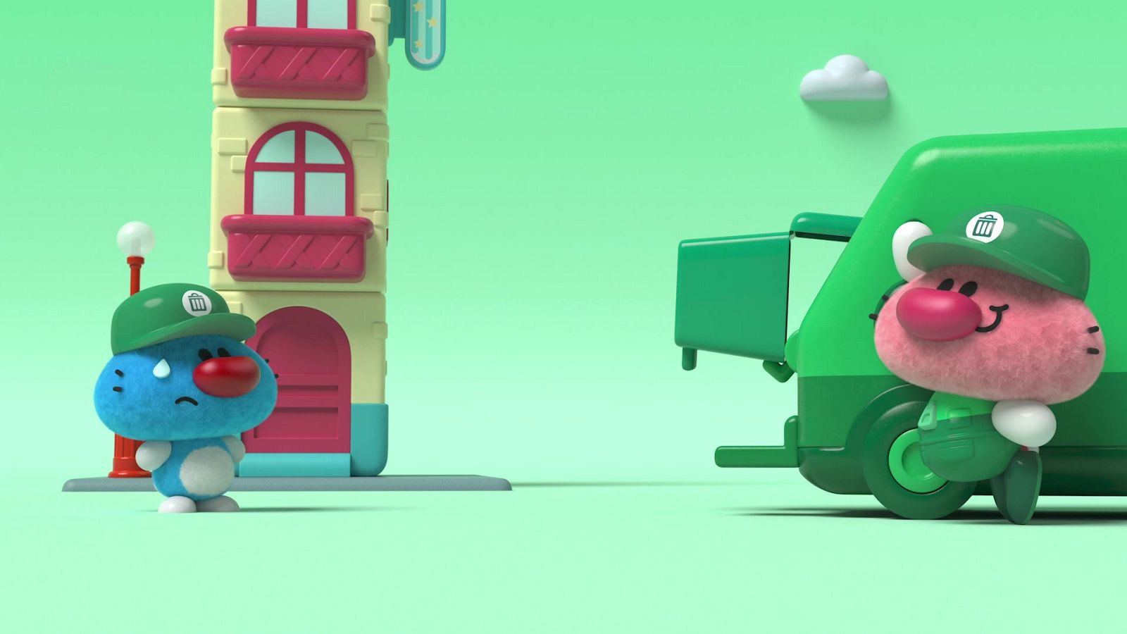 Los basureros - Oggy Oggy | Ver