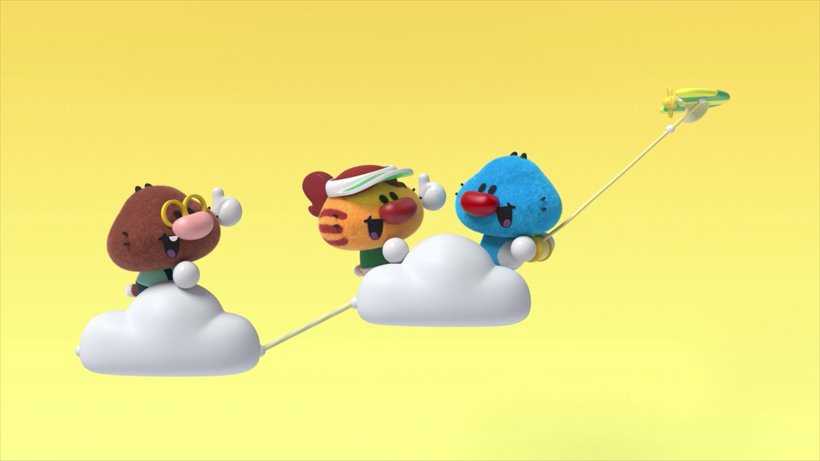 Por las nubes - Oggy Oggy | Ver